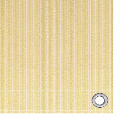 vidaXL Tent Carpet Beige 250x250 cm HDPE