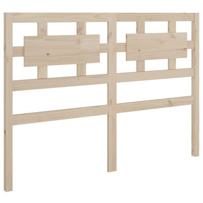 vidaXL Bed Headboard 140.5x4x100 cm Solid Wood Pine