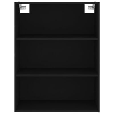 vidaXL Highboard Black 69.5x34x180 cm Engineered Wood