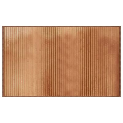 vidaXL Rug Rectangular Natural 60x100 cm Bamboo