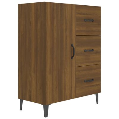 vidaXL Sideboard Brown Oak 69.5x34x90 cm Engineered Wood