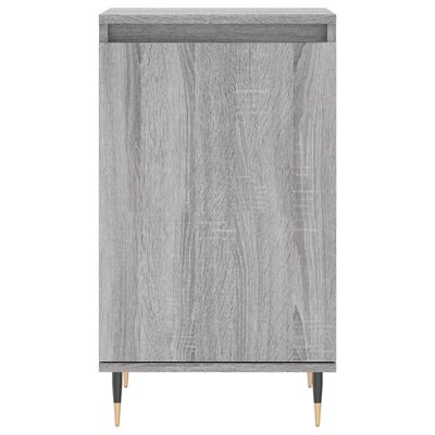 vidaXL Sideboards 2 pcs Grey Sonoma 40x35x70 cm Engineered Wood