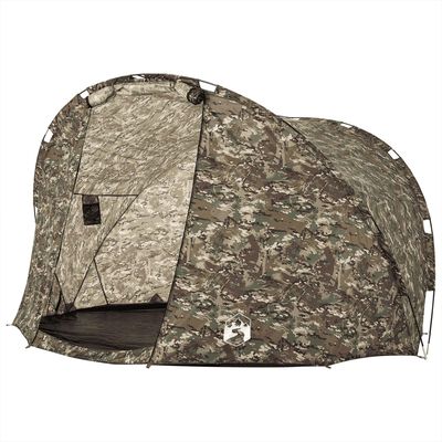 vidaXL Fishing Tent 5-Person Camouflage Waterproof