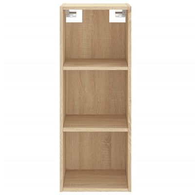 vidaXL Highboard Sonoma Oak 34.5x32.5x180 cm Engineered Wood