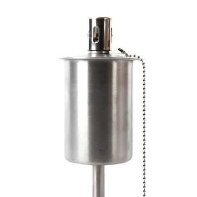 Esschert Design Oil Torch On Pole Stainless Steel