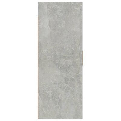 vidaXL Hanging Wall Cabinet Concrete Grey 69.5x34x90 cm