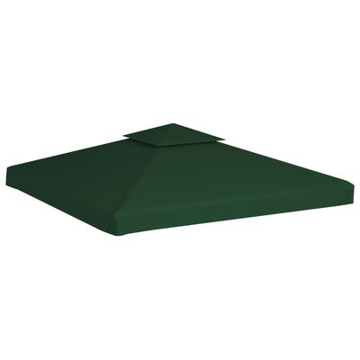 vidaXL Gazebo Cover Canopy Replacement 310 g / m² Green 3 x 3 m