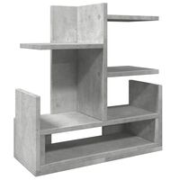 vidaXL Desk Organiser Concrete Grey 49x20x52.5 cm Engineered wood