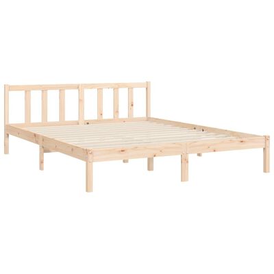 vidaXL Bed Frame without Mattress 160x200 cm Solid Wood Pine