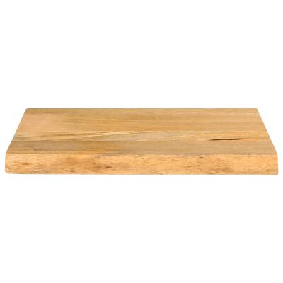 vidaXL Table Top Live Edge 60x40x3.8 cm Solid Wood Mango