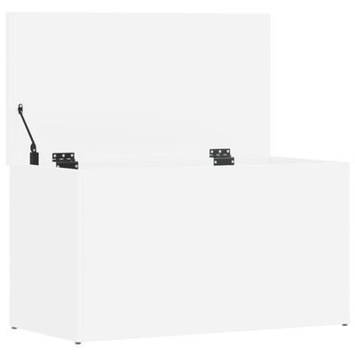 vidaXL Storage Chest White 84x42x46 cm Engineered Wood