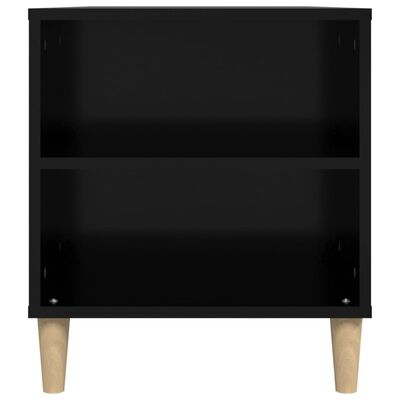 vidaXL TV Cabinet Black 102x44.5x50 cm Engineered Wood