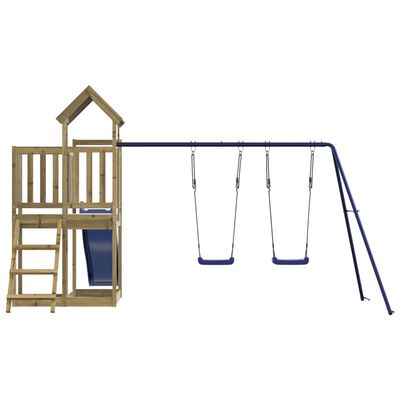 vidaXL Outdoor Playset Impregnated Wood Pine