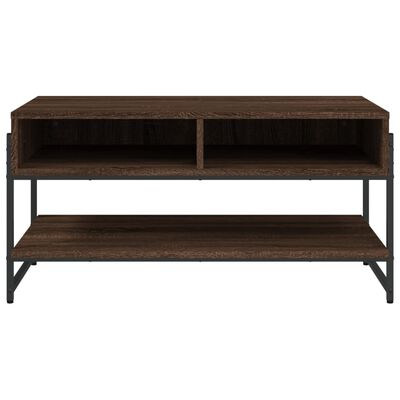 vidaXL Coffee Table Brown Oak 90x50x45 cm Engineered Wood