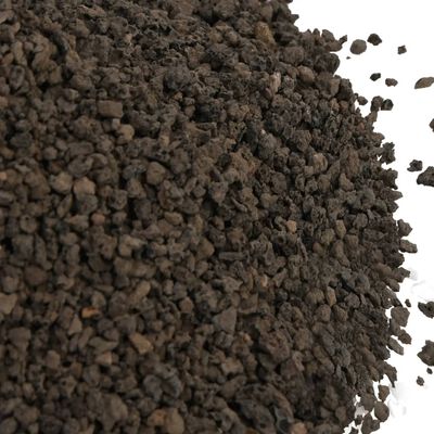 vidaXL Basalt Gravel 25 kg Black 3-5 mm