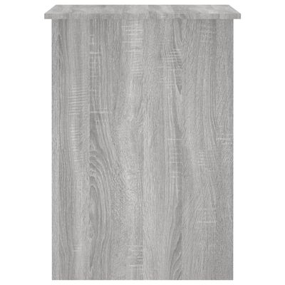 vidaXL Desk Grey Sonoma 100x55x75 cm Engineered Wood