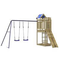 vidaXL Outdoor Playset Impregnated Wood Pine