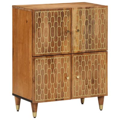 vidaXL Side Cabinet 60x33x75 cm Solid Wood Mango