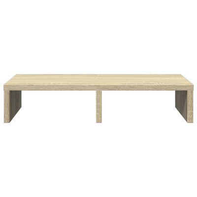 vidaXL Monitor Stand Sonoma Oak 50x27x10 cm Engineered Wood