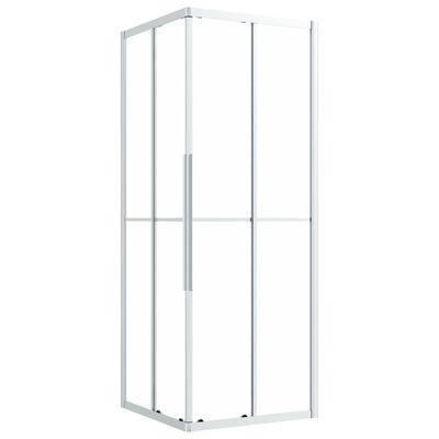 vidaXL Shower Cabin Frosted ESG 70x70x180 cm