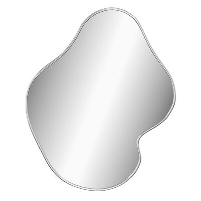 vidaXL Wall Mirror Silver 50x40 cm