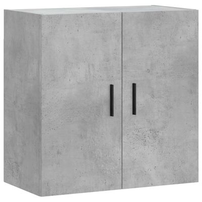 vidaXL Wall Cabinet Concrete Grey 60x31x60 cm Engineered Wood