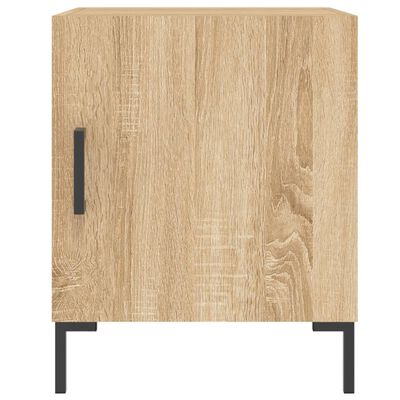 vidaXL Bedside Cabinets 2 pcs Sonoma Oak 40x40x50 cm Engineered Wood