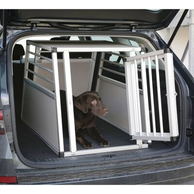 Kerbl Dog Transport Box Barry 92x65x65.5 cm Aluminium