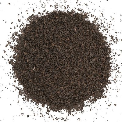 vidaXL Basalt Gravel 25 kg Black 1-3 mm