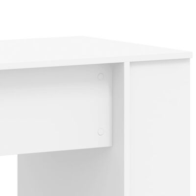 vidaXL Desk White 140x50x75 cm Engineered Wood