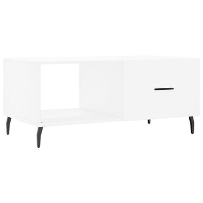 vidaXL Coffee Table White 90x50x40 cm Engineered Wood