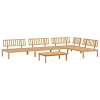 vidaXL 5 Piece Garden Pallet Sofa Set Solid Wood Acacia