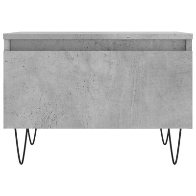 vidaXL Coffee Tables 2 pcs Concrete Grey 50x46x35 cm Engineered Wood