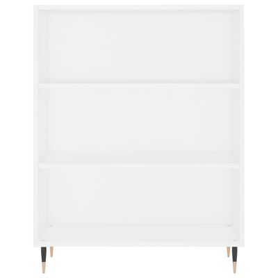 vidaXL Bookcase White 69.5x32.5x90 cm Engineered Wood