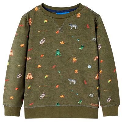 Kids' Sweatshirt Khaki 116