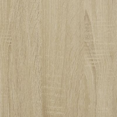 vidaXL Bathroom Cabinet Sonoma Oak 65x33x60 cm Engineered Wood