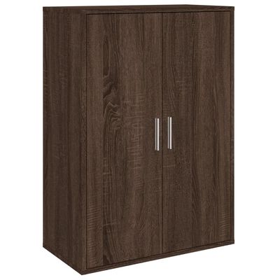 vidaXL Sideboards 2 pcs Brown Oak 60x31x84 cm Engineered Wood