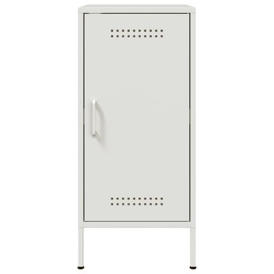 vidaXL Sideboard White 36x39x79 cm Steel