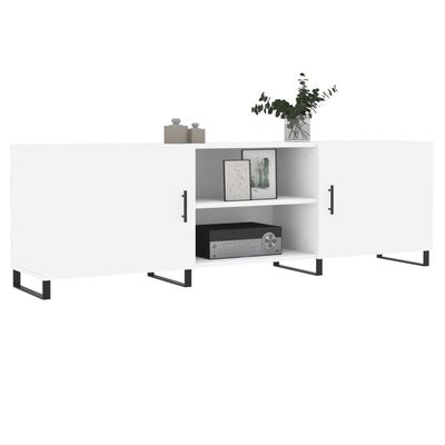 vidaXL TV Cabinet White 150x30x50 cm Engineered Wood