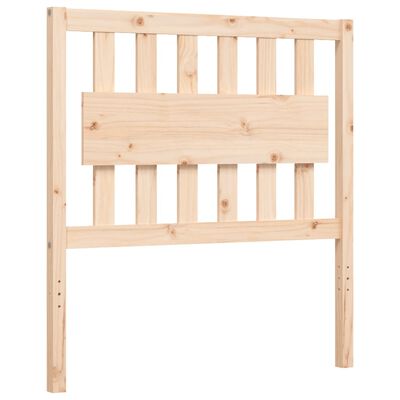 vidaXL Bed Frame without Mattress 90x200 cm Solid Wood Pine