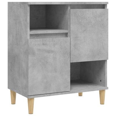 vidaXL Sideboard Concrete Grey 60x35x70 cm Engineered Wood