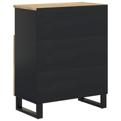 vidaXL Sideboard with 2 Doors 60x33x75 cm Solid Wood Mango