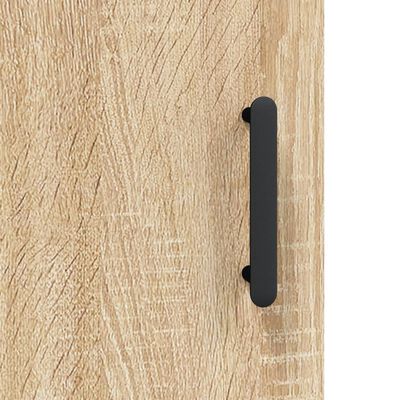 vidaXL Wall Mounted Cabinets 2 pcs Sonoma Oak 69.5x34x90 cm