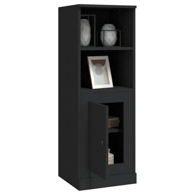 vidaXL Highboard Black 36x35.5x103.5 cm Engineered Wood