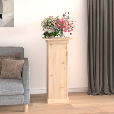 vidaXL Flower Stand 40x40x90 cm Solid Wood Pine