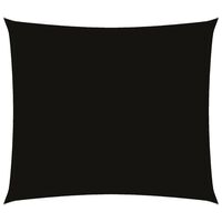vidaXL Sunshade Sail Oxford Fabric Rectangular 2x2.5 m Black