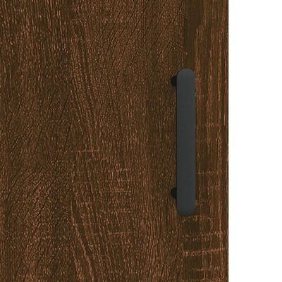 vidaXL Highboard Brown Oak 69.5x31x115 cm Engineered Wood