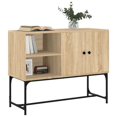 vidaXL Sideboard Sonoma Oak 100x40x79.5 cm Engineered Wood