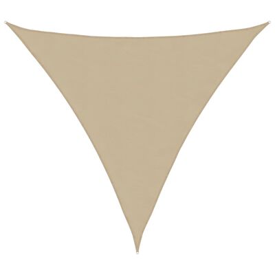 vidaXL Sun Shade Sail Beige 2x2x2 m 100% Polyester Oxford