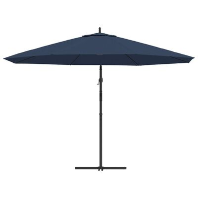 vidaXL Cantilever Garden Parasol 3.5 m Blue